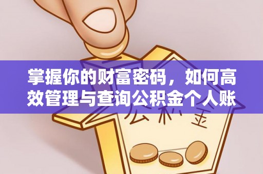 海北掌握你的财富密码，如何高效管理与查询公积金个人账户信息